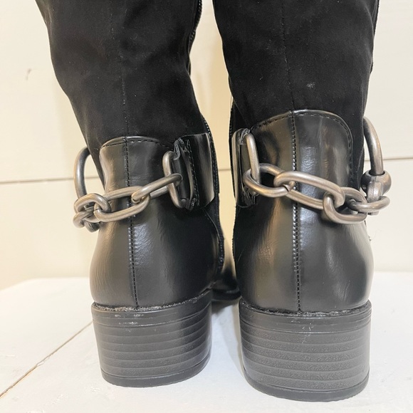 Rampage Ram-Imaron Tall Black Riding Boots size 6M NWOT - Picture 3 of 8